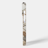 Modern Diagonal Marble Phone Case - Abstract Fluid Case-Mate iPhoneケース (裏面 / 左)