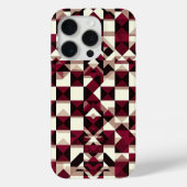 Modern Diagonal Marble Phone Case - Abstract Fluid Case-Mate iPhoneケース (裏面)