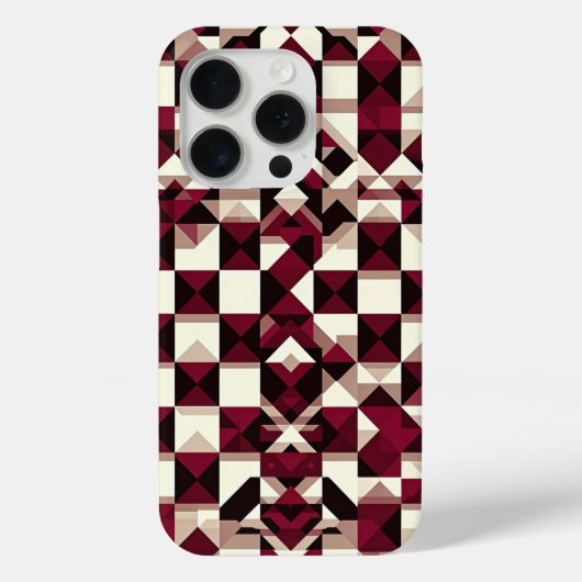 Modern Diagonal Marble Phone Case - Abstract Fluid Case-Mate iPhoneケース (裏面)