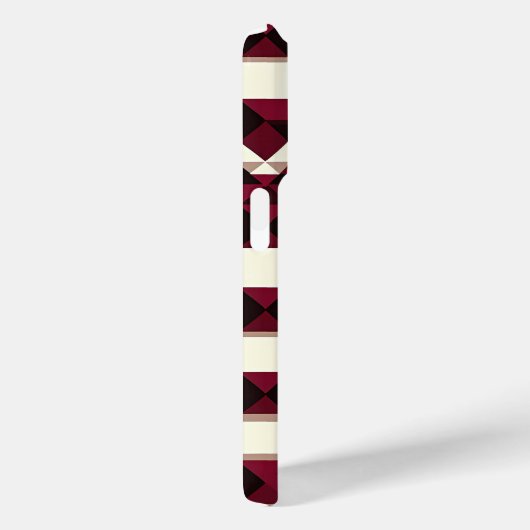 Modern Diagonal Marble Phone Case - Abstract Fluid Case-Mate iPhoneケース (裏面 / 右)