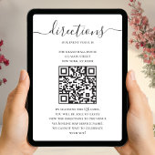 Modern Directions Digital Maps With QR Code カード