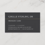 Modern Doctor Office Appointment Reminder 名刺 (正面)