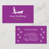 Modern Dog Walker 名刺 (正面/裏面)