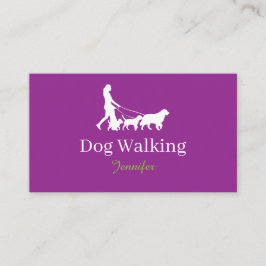 Modern Dog Walker 名刺