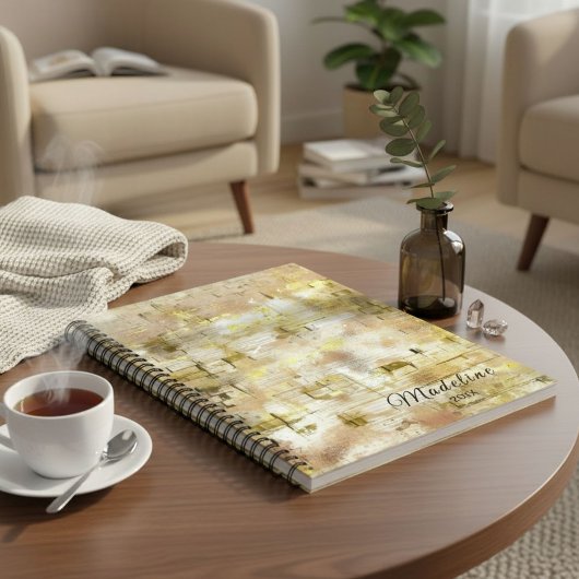  Modern drawing  elegant pattern spiral ノートブック