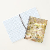  Modern drawing  elegant pattern spiral ノートブック (内部)