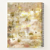  Modern drawing  elegant pattern spiral ノートブック (裏面)