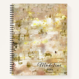  Modern drawing  elegant pattern spiral ノートブック