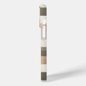 Modern Earth Tone Geometric Phone Case - Neutral Case-Mate iPhoneケース (裏面 / 左)