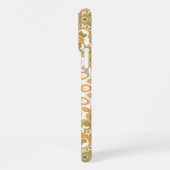 Modern Earth Tone Mandala Pattern iPhoneケース (左側面)