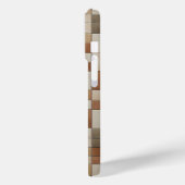 Modern Earth Tone Mosaic Phone Case - Abstract  Case-Mate iPhoneケース (裏面 / 左)