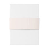 Modern Earthy Neutral Wedding 招待状ベリーバンド (裏面例)