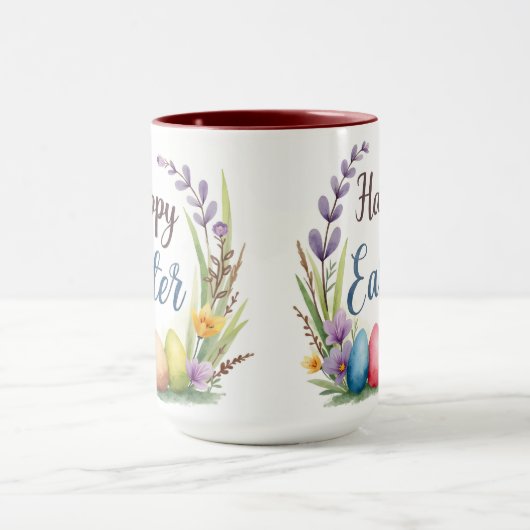 Modern Easter Eggs Beautiful Collection マグカップ (中央)