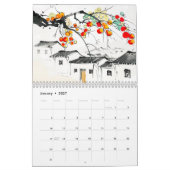 Modern Echoes of China – Ink & Culture Calendar 20 カレンダー (1月 2027)