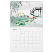 Modern Echoes of China – Ink & Culture Calendar 20 カレンダー (2月 2027)