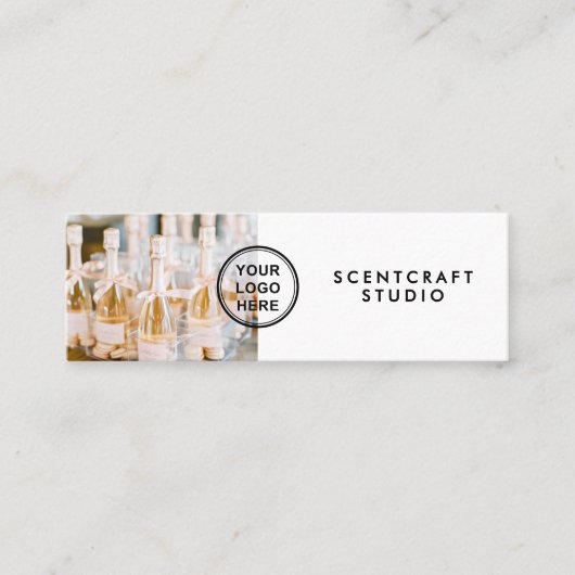 Modern Ecommerce Online Store QR Code  スキニー名刺 (正面)