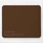 Modern Editable Name マウスパッド (正面)