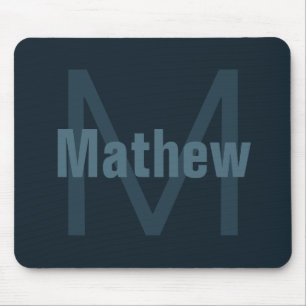 Modern Editable Name マウスパッド