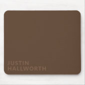 Modern Editable Name マウスパッド (正面)