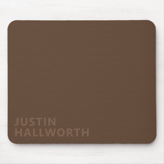 Modern Editable Name マウスパッド (正面)