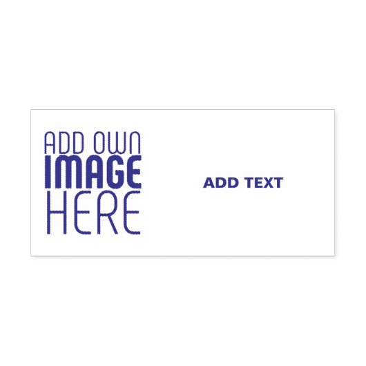 MODERN EDITABLE WHITE IMAGE TEXT TEMPLATE VIOLET セルフインキングスタンプ (デザイン)