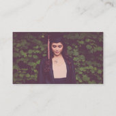 Modern Elegant All-in-one Logo QR Photo 名刺 (裏面)