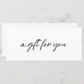 Modern Elegant Business Logo Discount Card (正面/裏面)