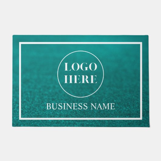 Modern Elegant Business Logo Doormat ドアマット (正面)