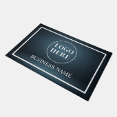 Modern Elegant Business Logo Doormat ドアマット (アングル)