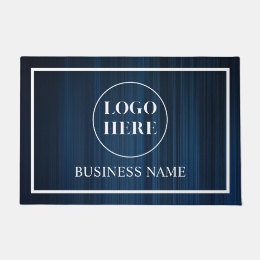 Modern Elegant Business Logo Doormat ドアマット (正面)