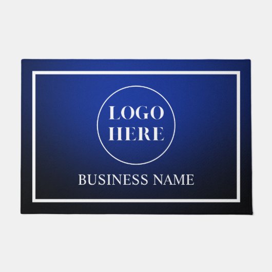 Modern Elegant Business Logo Doormat ドアマット (正面)