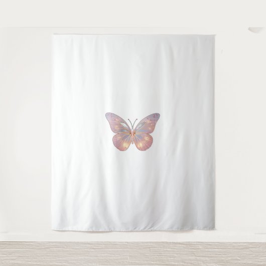 Modern Elegant Butterfly Design  タペストリー (正面)