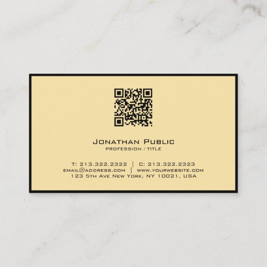 Modern Elegant Calligraphy Script Bordeaux & Gold 名刺 (裏面)