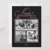 Modern Elegant Chic Photo Galentine's Day Card (正面)