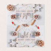 Modern & Elegant Christmas Card – Classic Design (外部フラット)