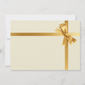 Modern Elegant Custom Business Gift Certificate (裏面)