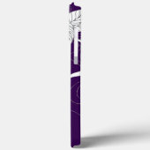 Modern elegant cute girly simple florals Case-Mate iPhoneケース (裏面 / 左)