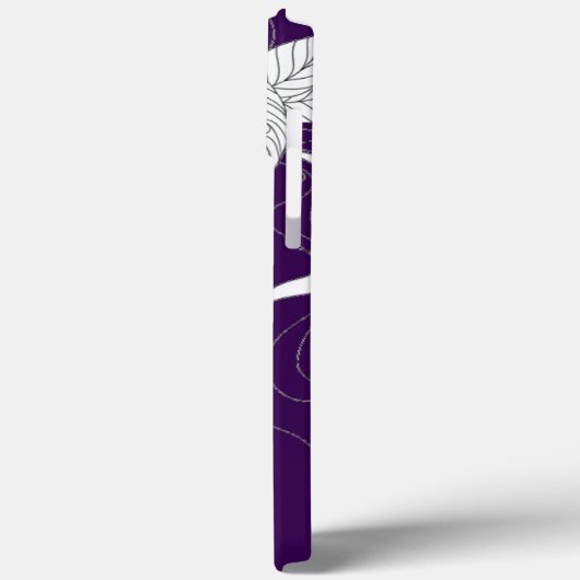 Modern elegant cute girly simple florals Case-Mate iPhoneケース (裏面 / 左)