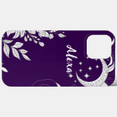 Modern elegant cute girly simple florals Case-Mate iPhoneケース (裏面 (横))