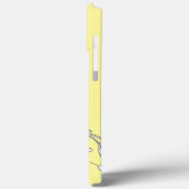 Modern elegant cute girly simple florals Case-Mate iPhoneケース (裏面 / 左)