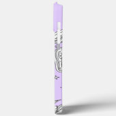 Modern elegant cute girly simple florals Case-Mate iPhoneケース (裏面 / 左)