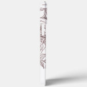 Modern elegant cute girly simple florals Case-Mate iPhoneケース (裏面 / 右)