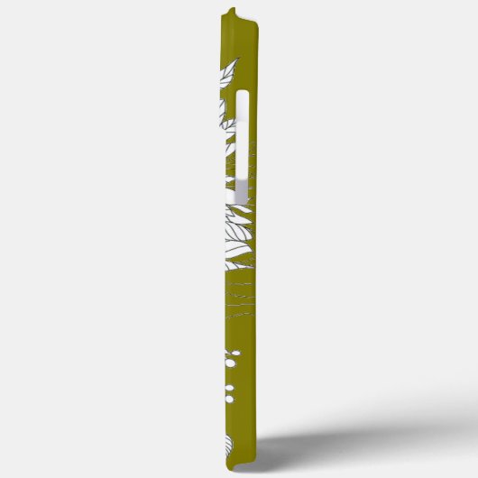 Modern elegant cute girly simple florals Case-Mate iPhoneケース (裏面 / 左)