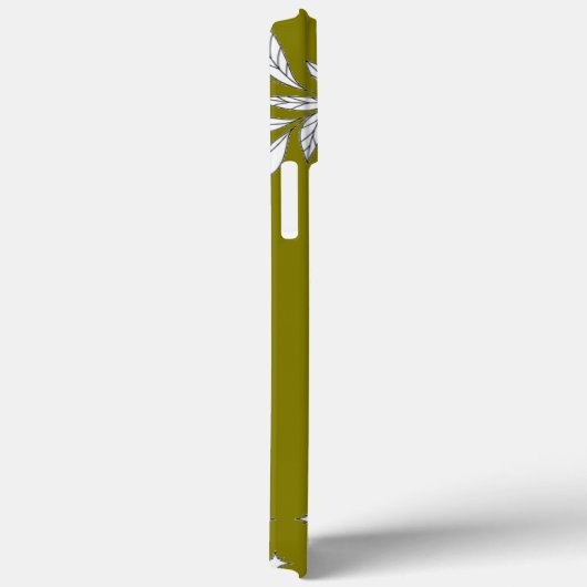 Modern elegant cute girly simple florals Case-Mate iPhoneケース (裏面 / 右)