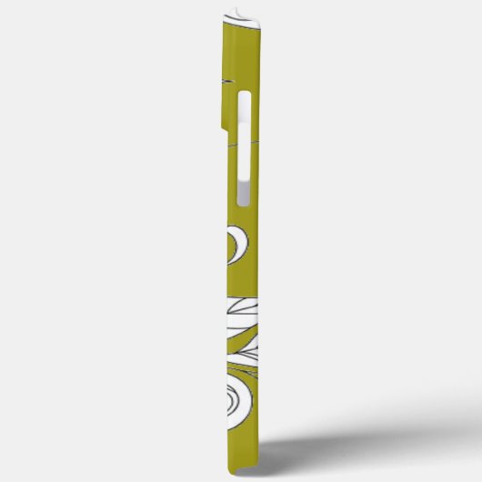 Modern elegant cute girly simple florals Case-Mate iPhoneケース (裏面 / 左)