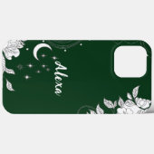 Modern elegant cute girly simple florals Case-Mate iPhoneケース (裏面 (横))