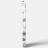 Modern elegant cute girly simple florals Case-Mate iPhoneケース (裏面 / 左)