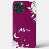 Modern elegant cute girly simple florals Case-Mate iPhoneケース (裏面)