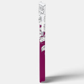 Modern elegant cute girly simple florals Case-Mate iPhoneケース (裏面 / 左)