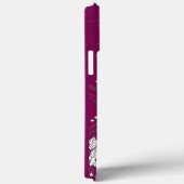 Modern elegant cute girly simple florals Case-Mate iPhoneケース (裏面 / 右)